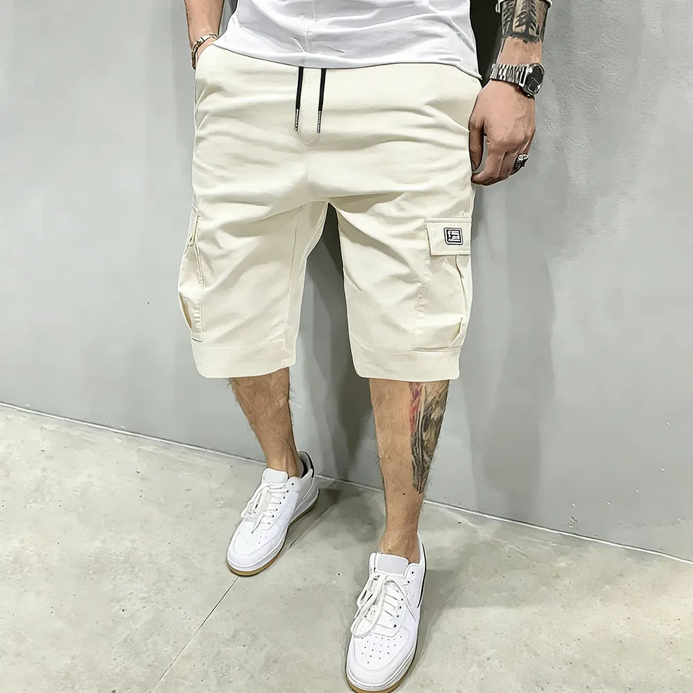 🔥Men's Pockets Drawstring Cargo Shorts