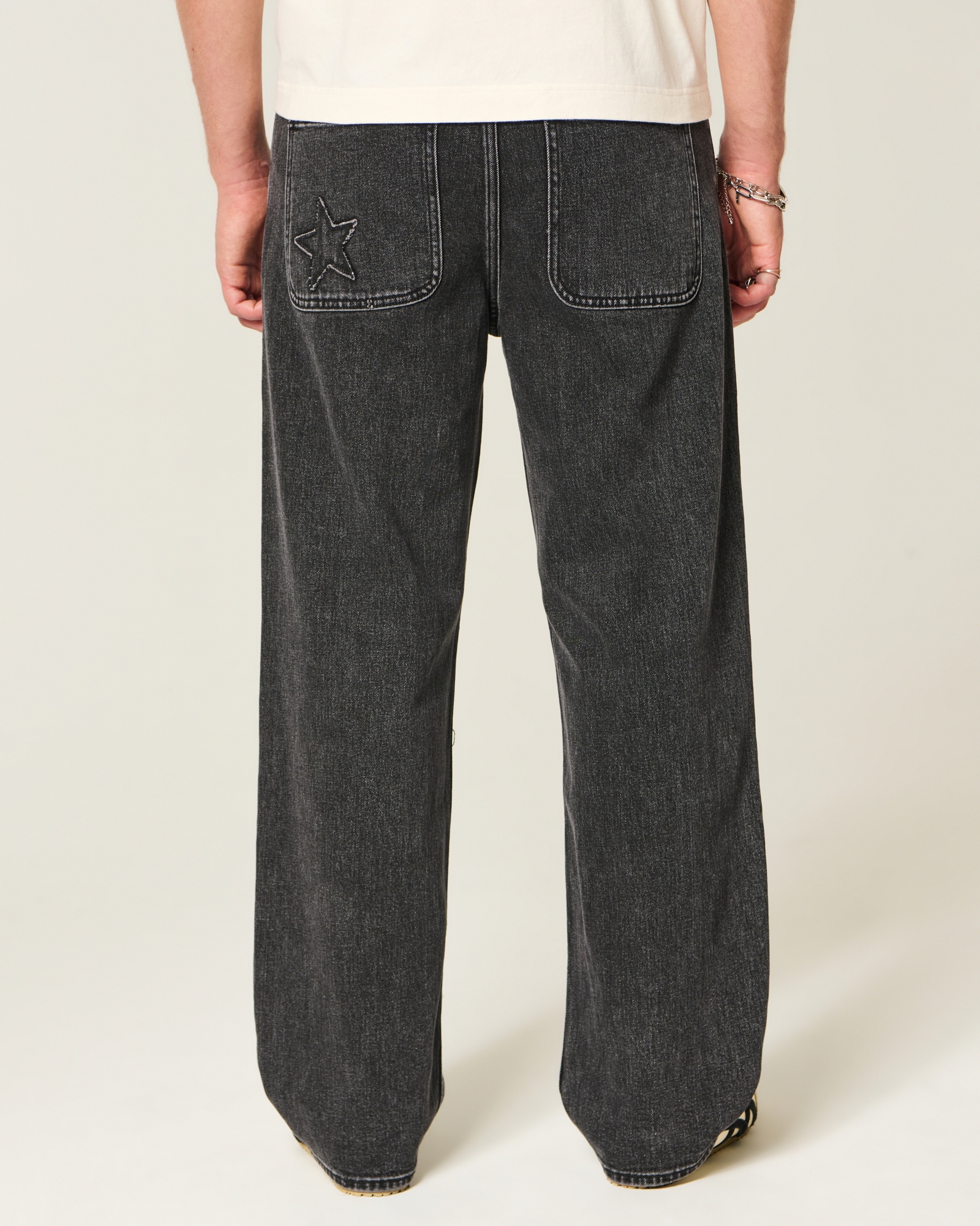 Light Wash Baggy Jeans