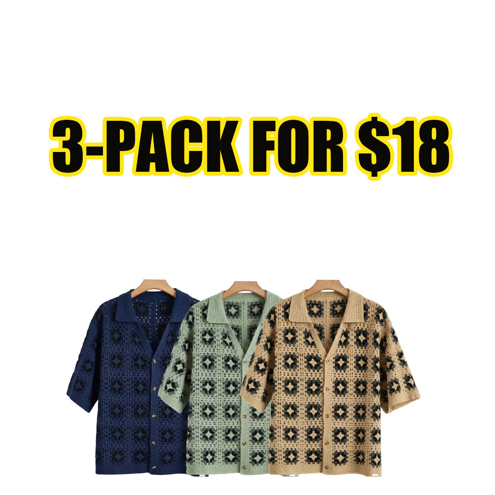 Men's Coastal Breeze Knitted Resort Shirt