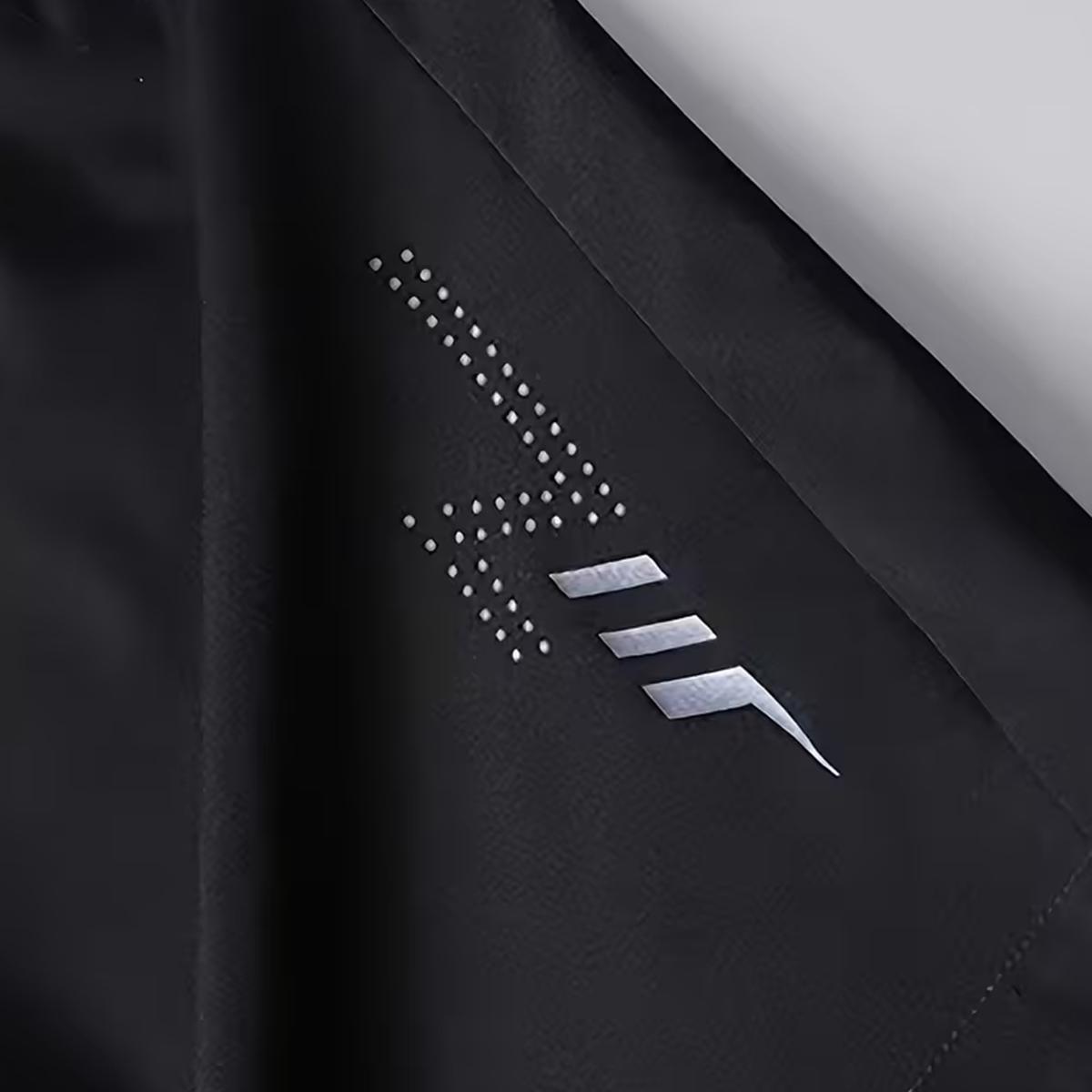 Men's Unisex Fashion Athletic Shorts Drawstring Waistband, Side Zipper Closures