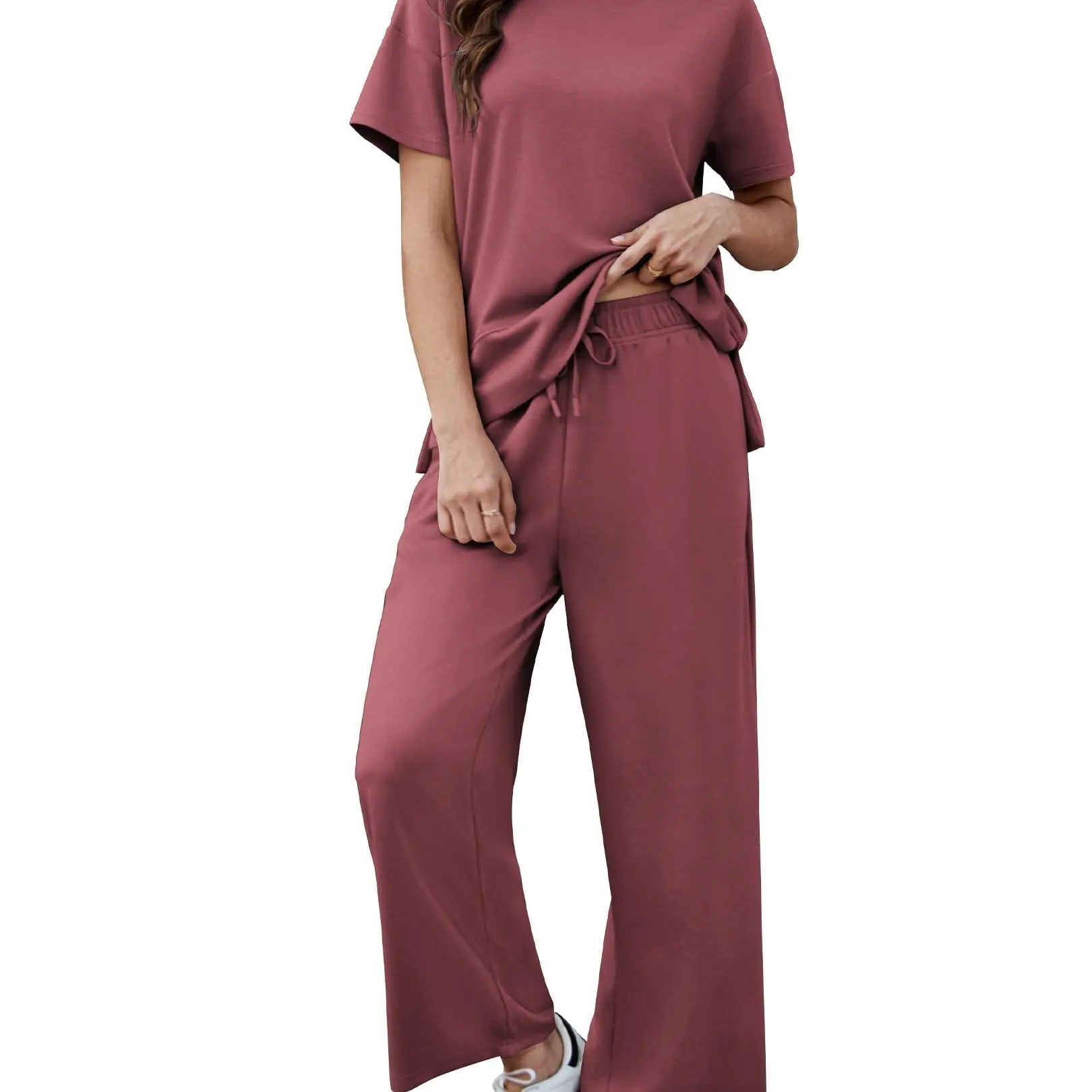 Women's Two-Piece Set: Casual Summer Outfit