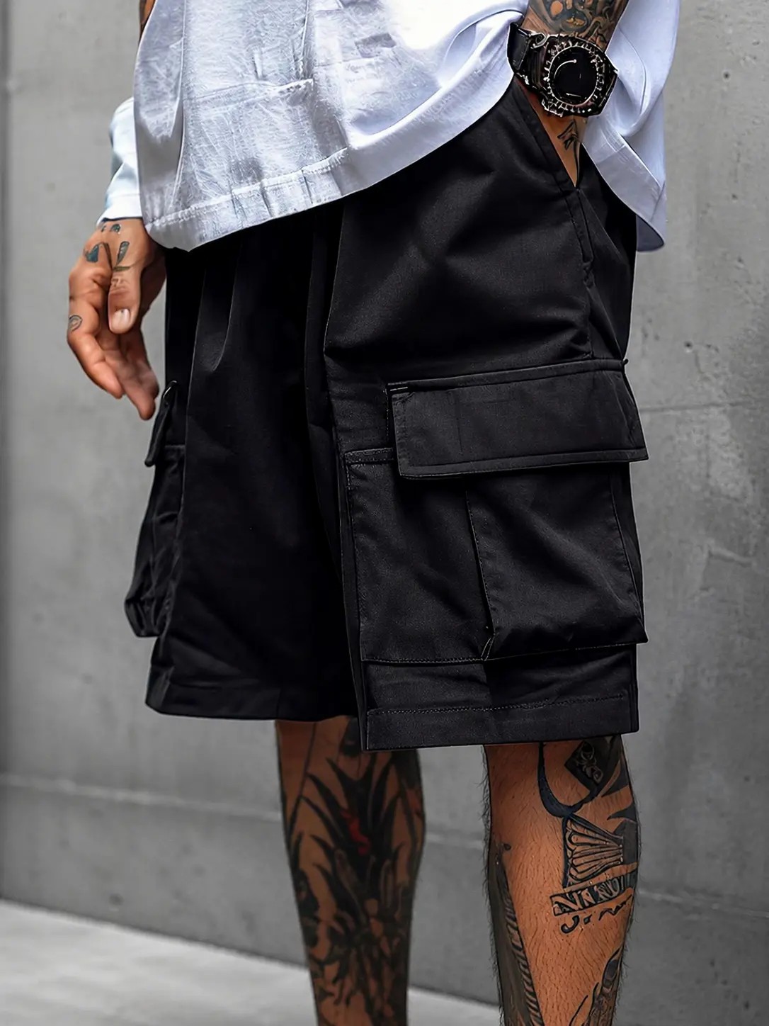 Men's 5-Pack Cargo Shorts – Relaxed Fit Tactical Shorts, Lightweight Durable Summer Bottoms