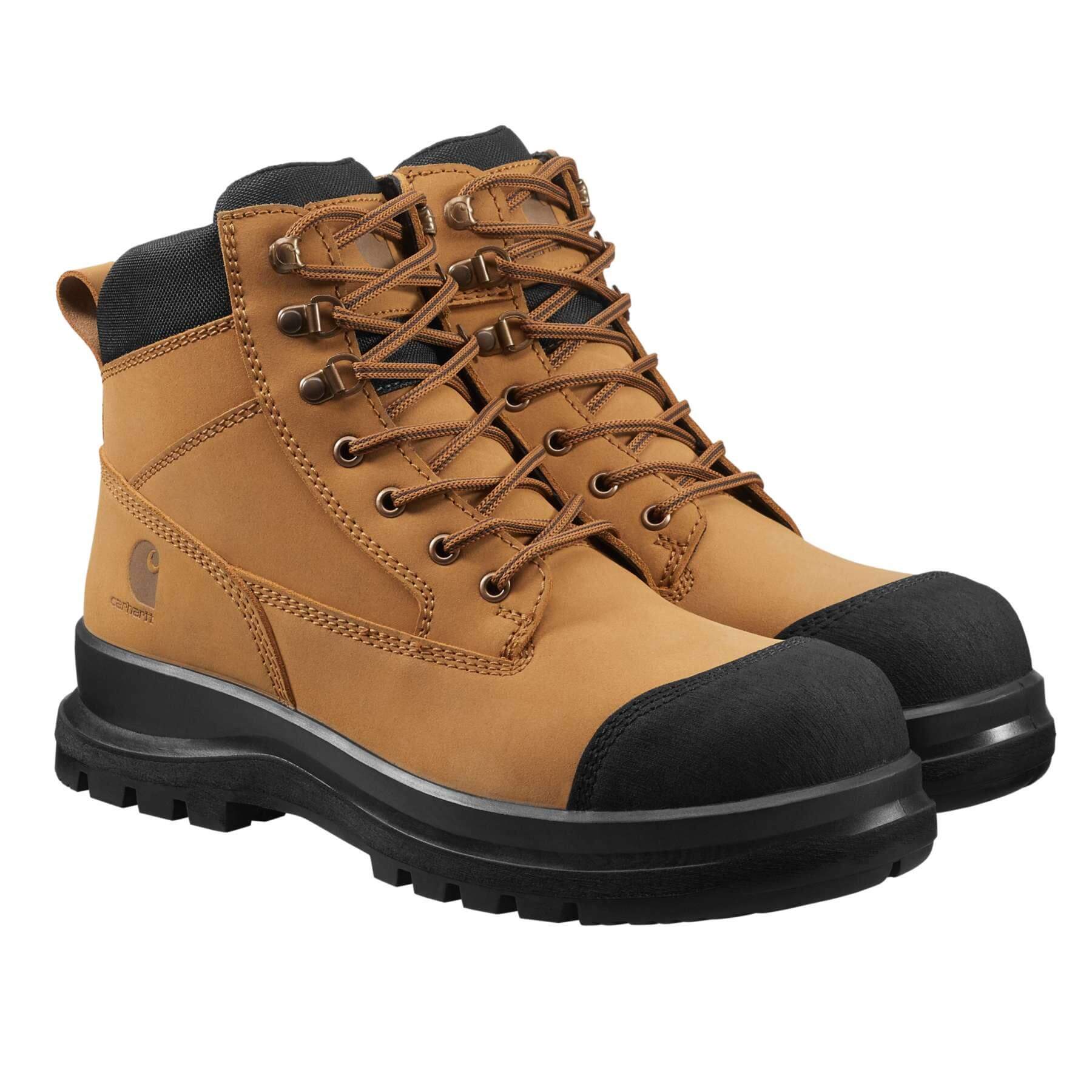 CHT Special Offer Detroit 6 Inch Safety Boots F702923 Pack - Detroit Composite Toe S3 Zip Safety Boots + 3 Pack Work Socks