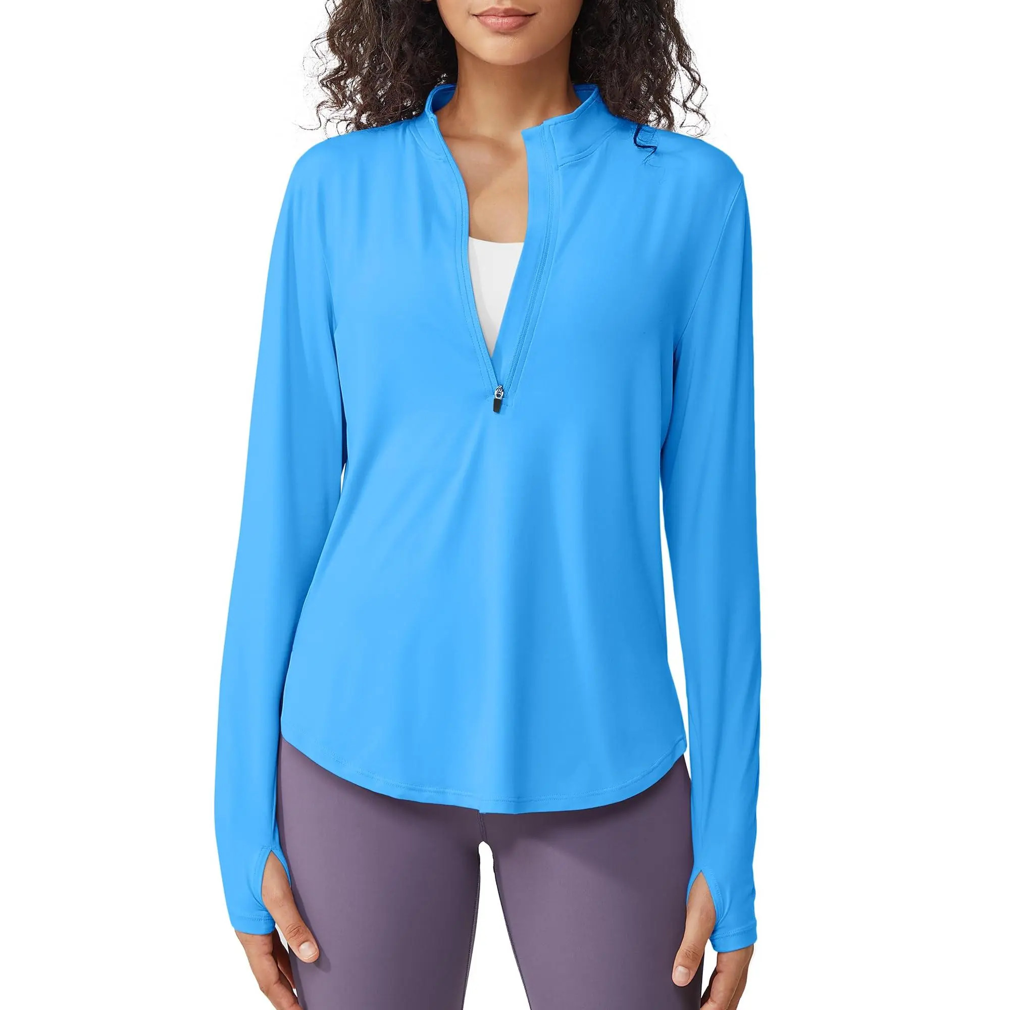 Women's UPF 50+ Sun Protection Shirt – Lightweight Golf Top