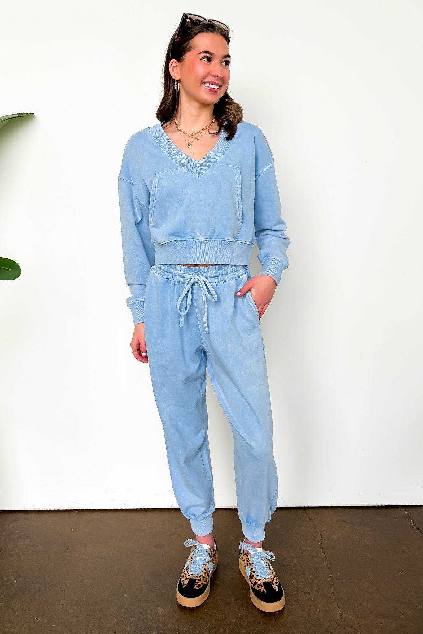 Mineral Washed Joggers