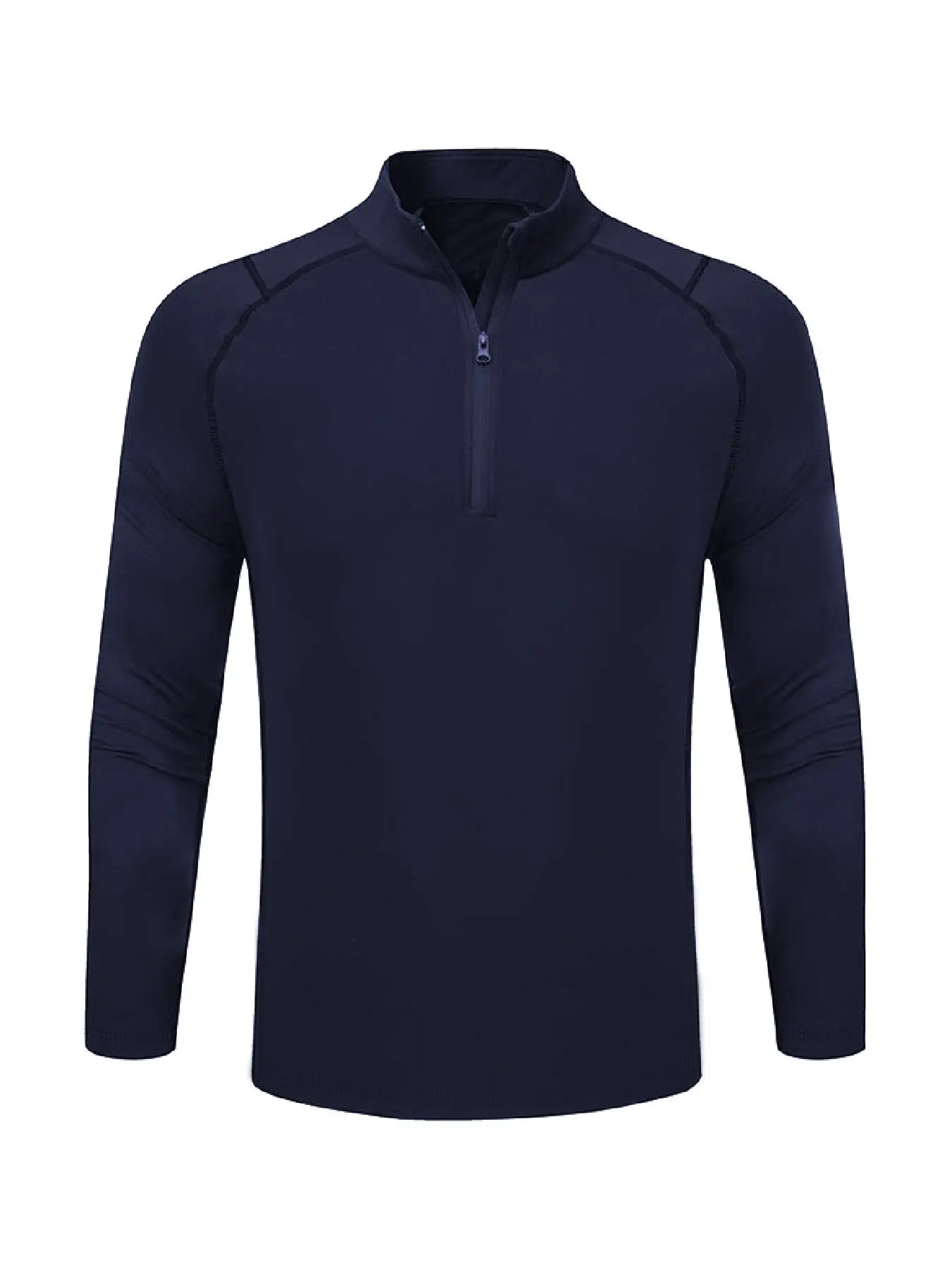 Modern Zip Mock Neck Sweatshirt