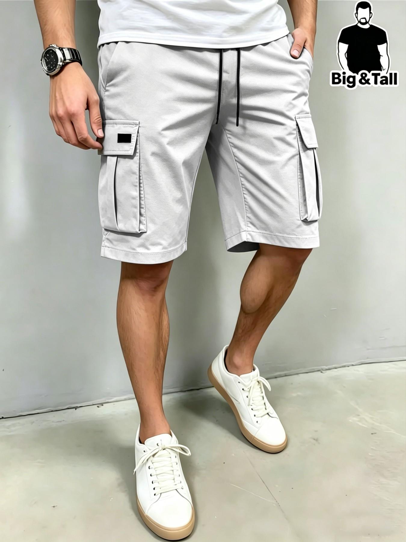 Men's Plus-Size Fashion Casual Shorts