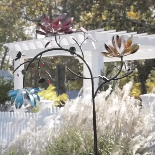Voriy Lucky Flower Wind Spinner