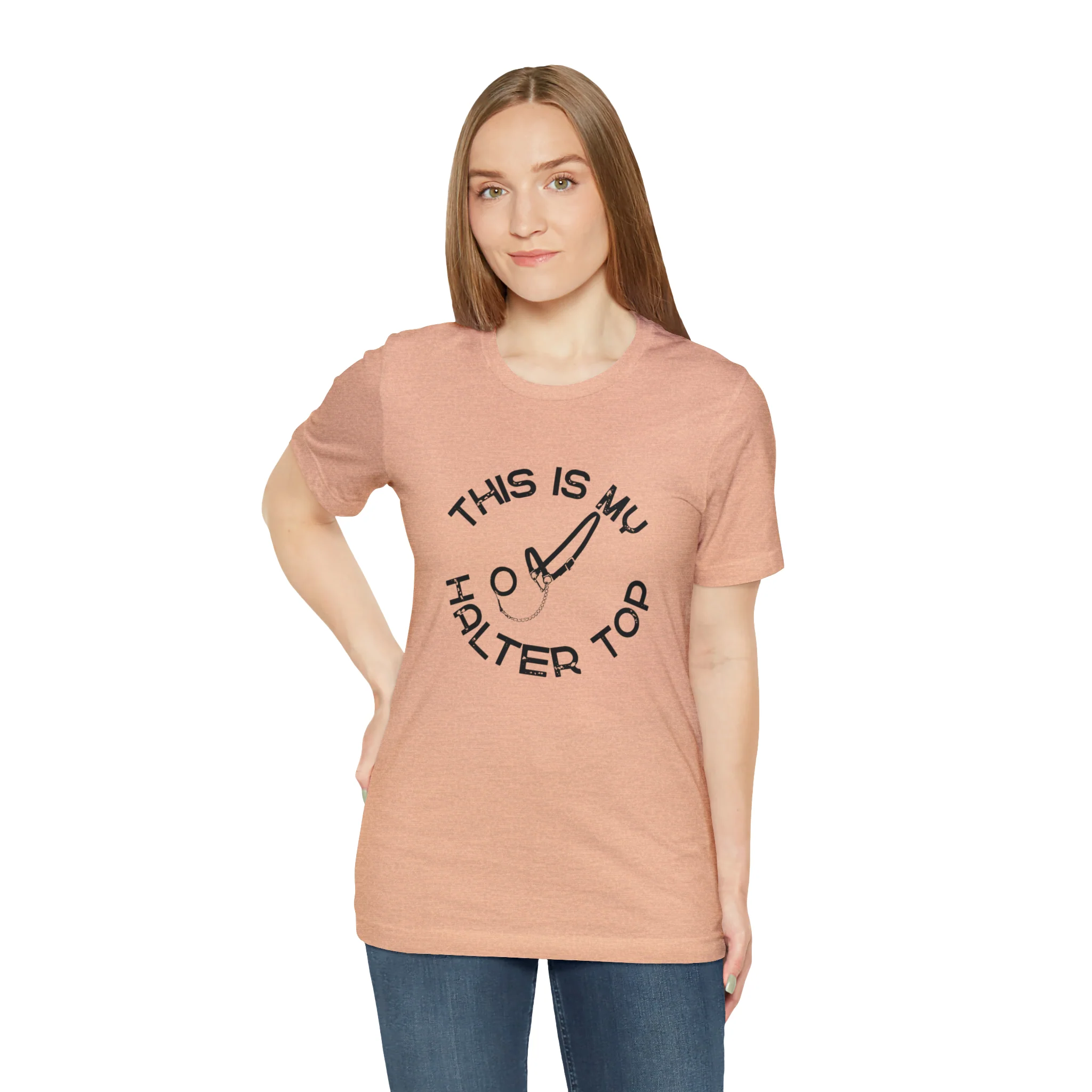 This is My Halter Top Unisex Jersey Short Sleeve Tee