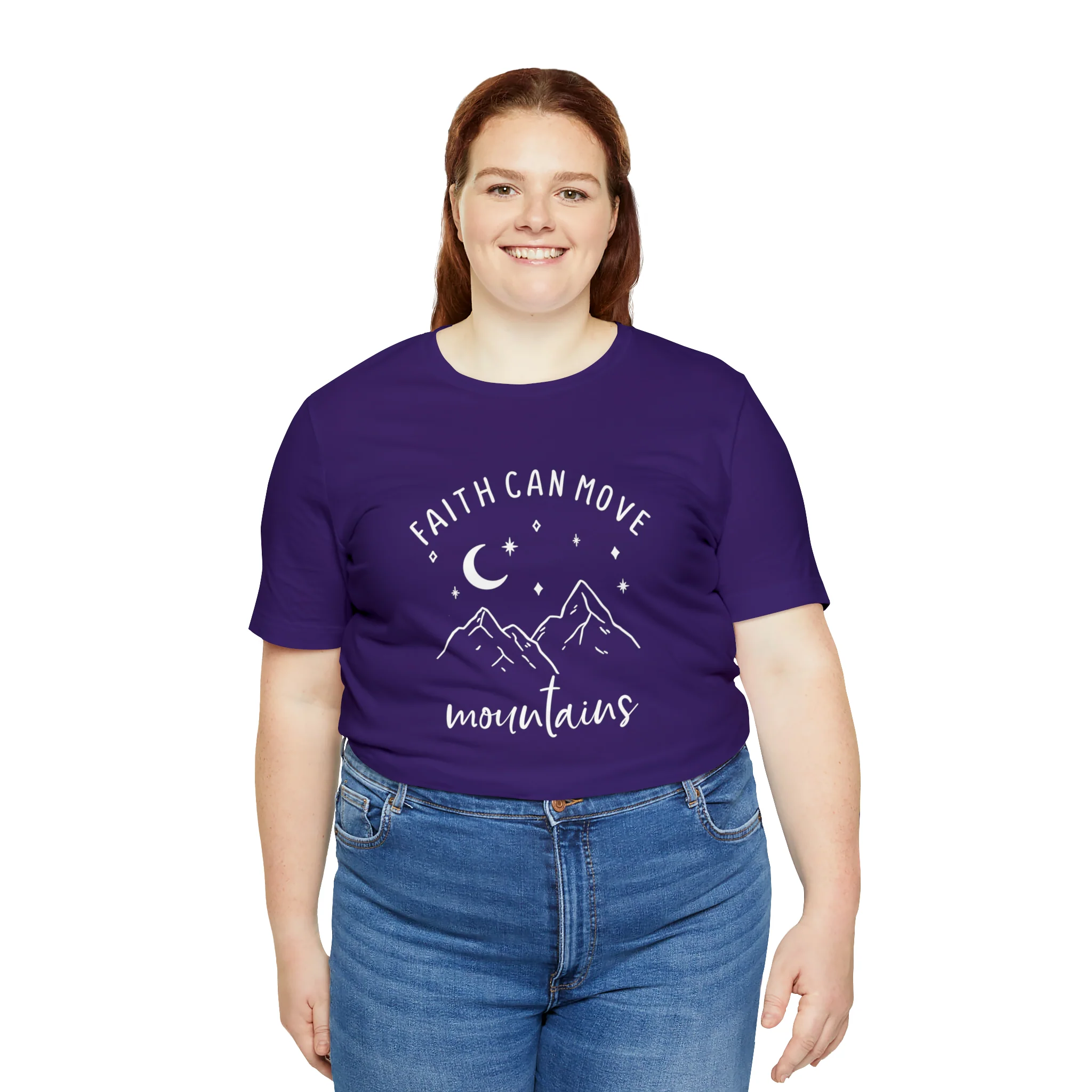 Move Mountains Unisex Jersey Short Sleeve Tee