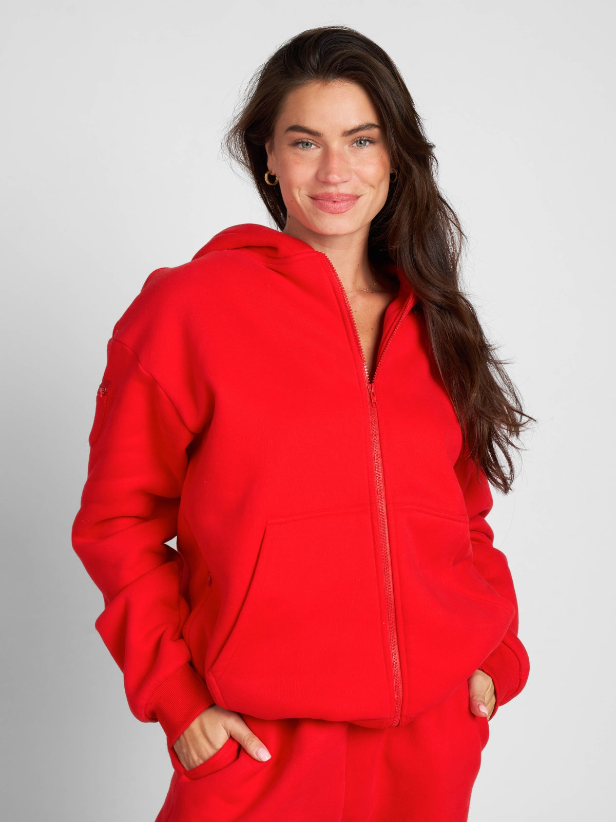 Travel Essentials Zip Hoodie