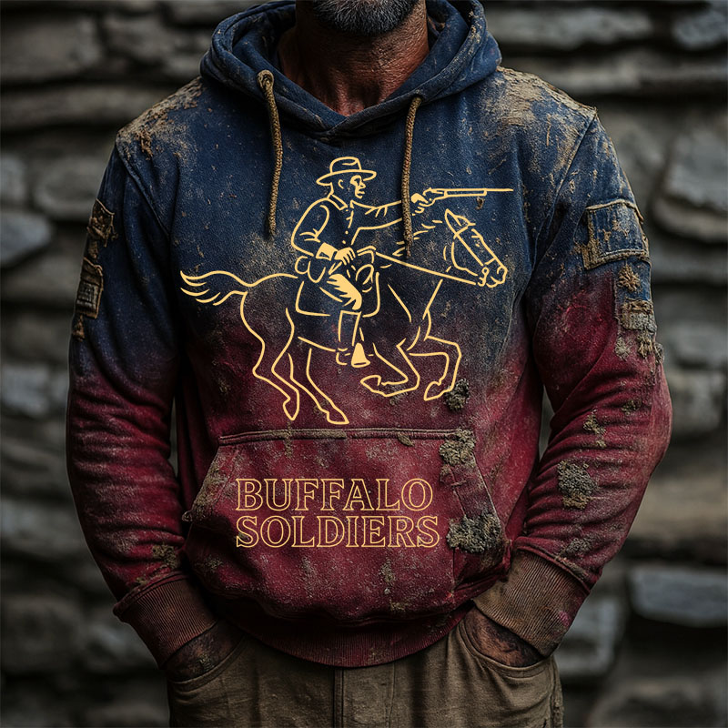 Buffalo Soldier Casual Hoodie