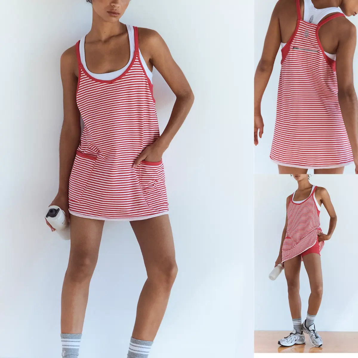 Summer Breeze Built-In Shorts Mini Dress
