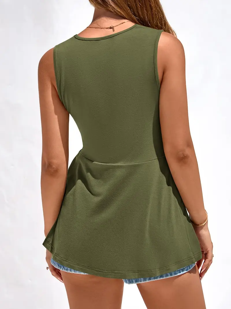 Women's Loose-Fit Tank Top – Spring/Summer 2026 Collection
