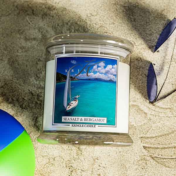 Sea Salt & Bergamot XL Jar 4-Wick | Soy Candle