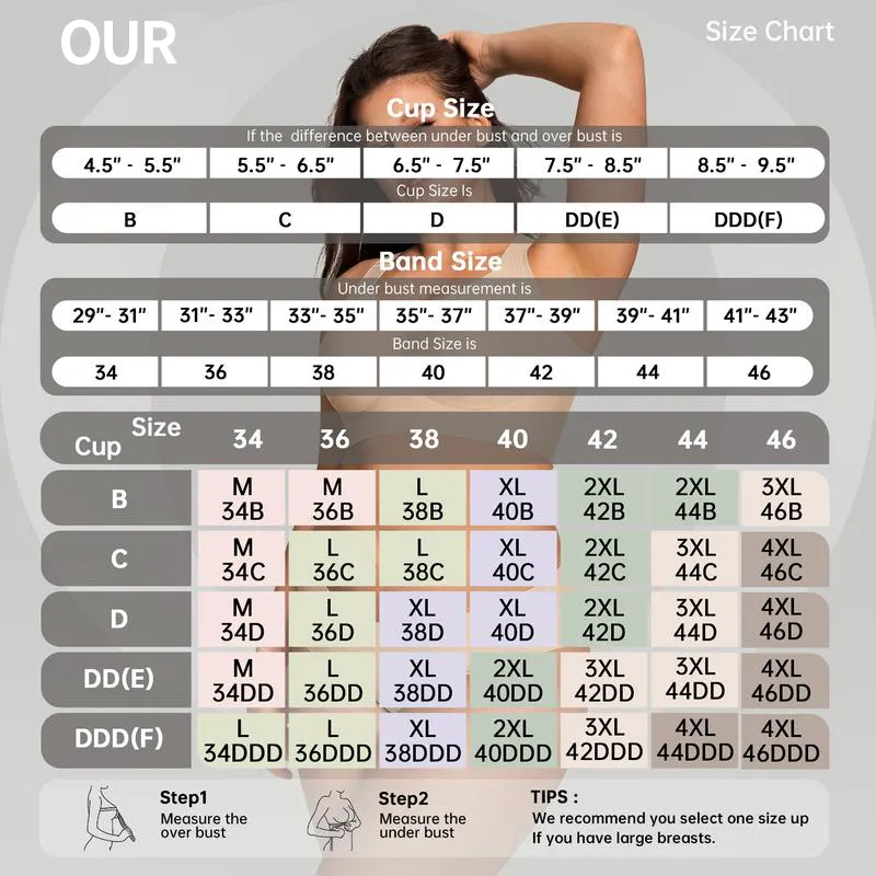 ⏱️Limited-time discount!Full Coverage Wireless Bra - Wire-Free Comfort