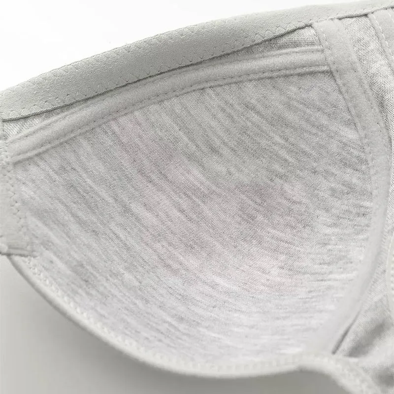 Adjustable Front Closure Push-Up Bra Wire-Free