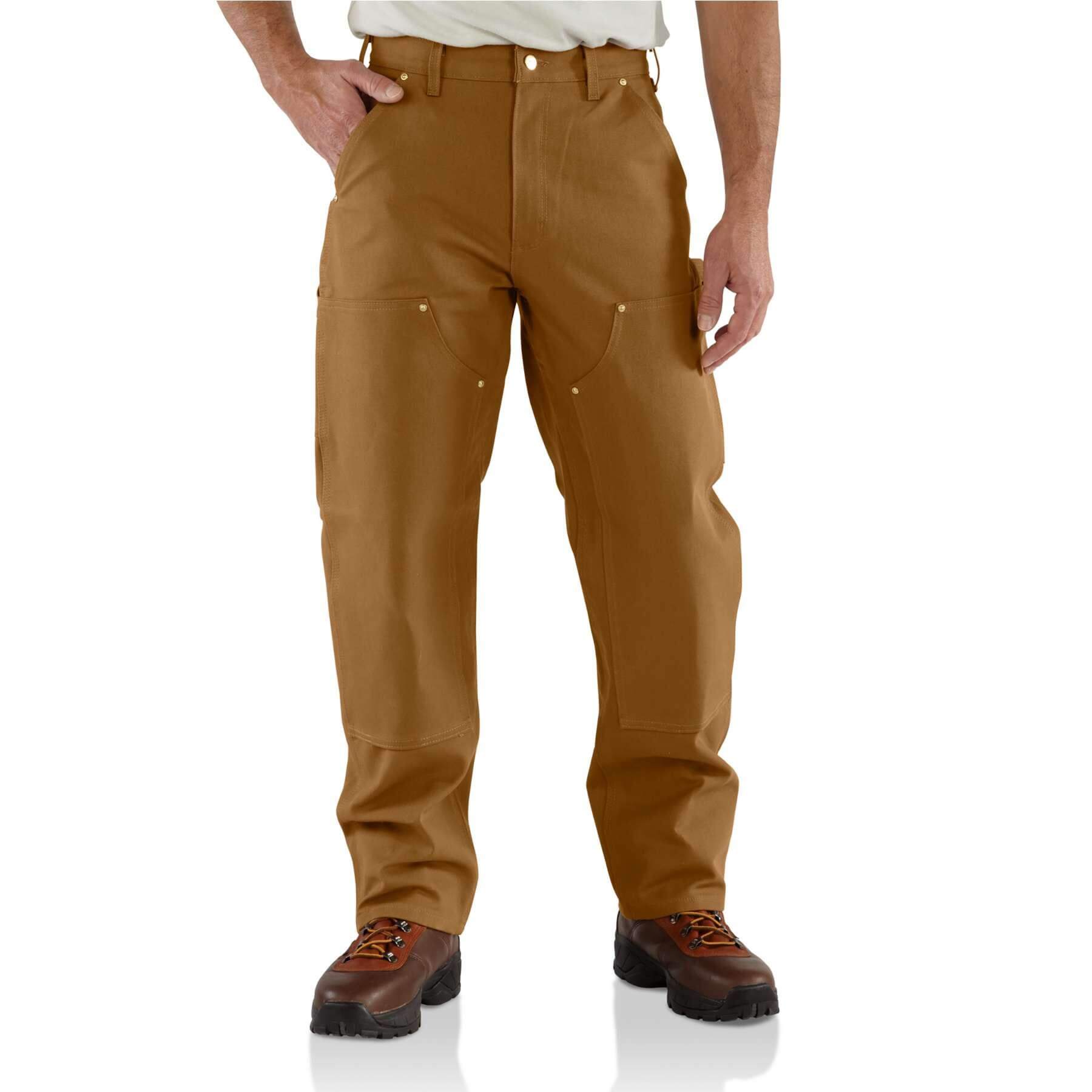 CHT 106679 B01 Loose Fit Double-Front Utility Work Trousers 106679