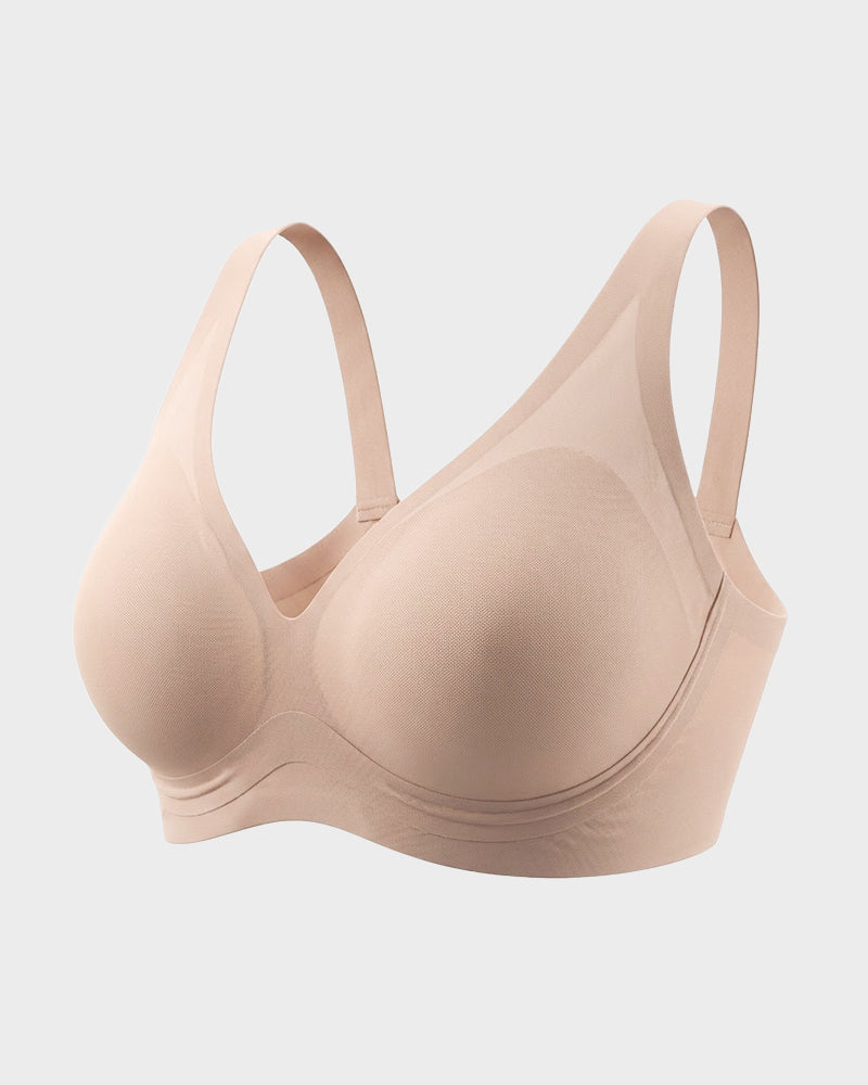 Supportive Wireless Deep-V Bra