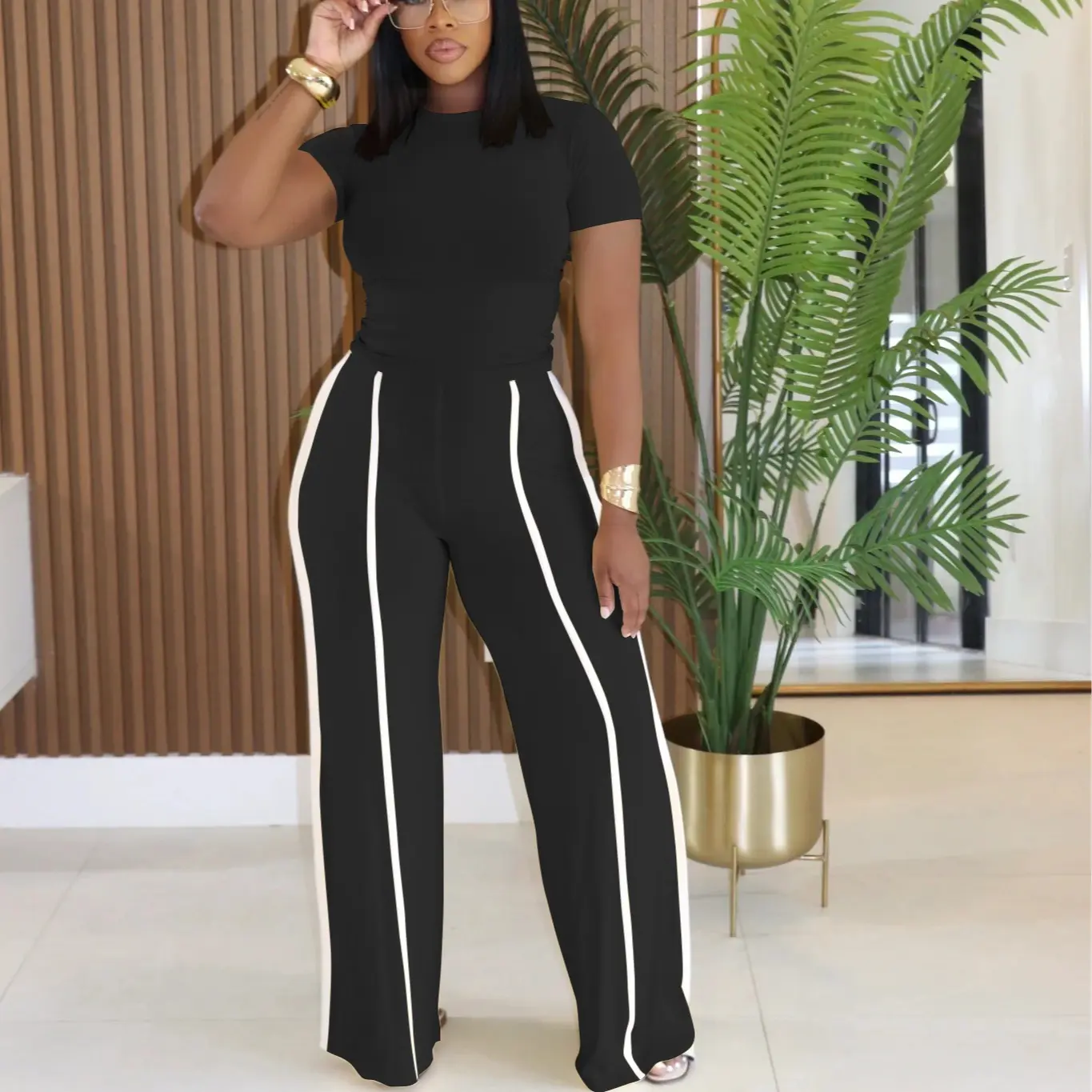 Spring 2026 Women's Two-Piece Set — Casual Loungewear Suitable for Everyday Wear