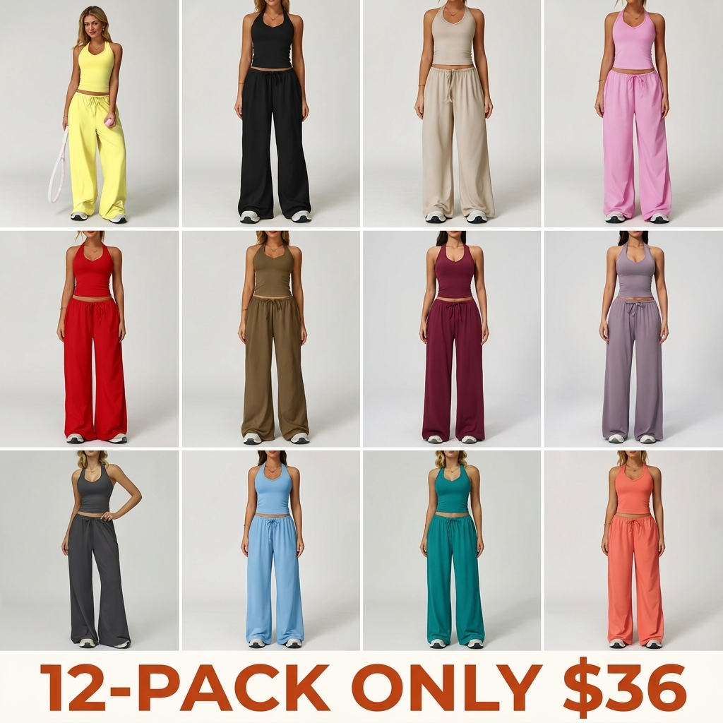 Women's two-piece athleisure set