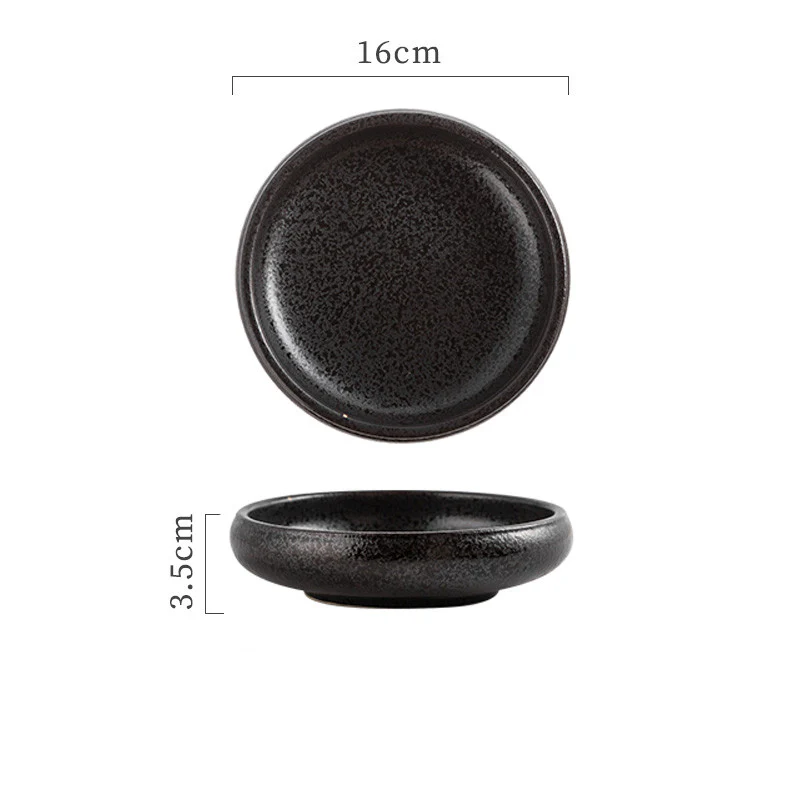 Shallow Ceramic Disc Bowls