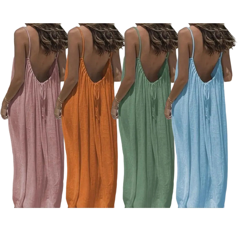 Women's Minimalist Sleeveless Nightgown
