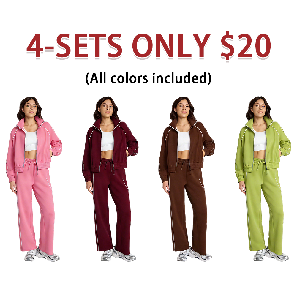 Women's Casual 2-Piece Sweatsuit Set