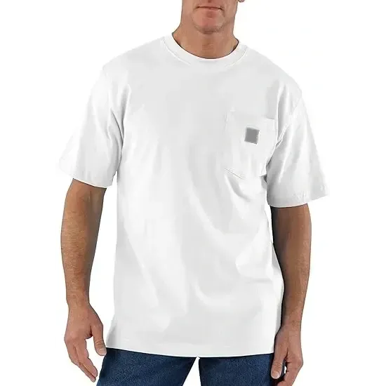 Last Day Promotion!CHT Men's K87 Workwear Loose Fit Heavyweight Short-Sleeve Pocket T-Shirt (Also Available in Big & Tall)