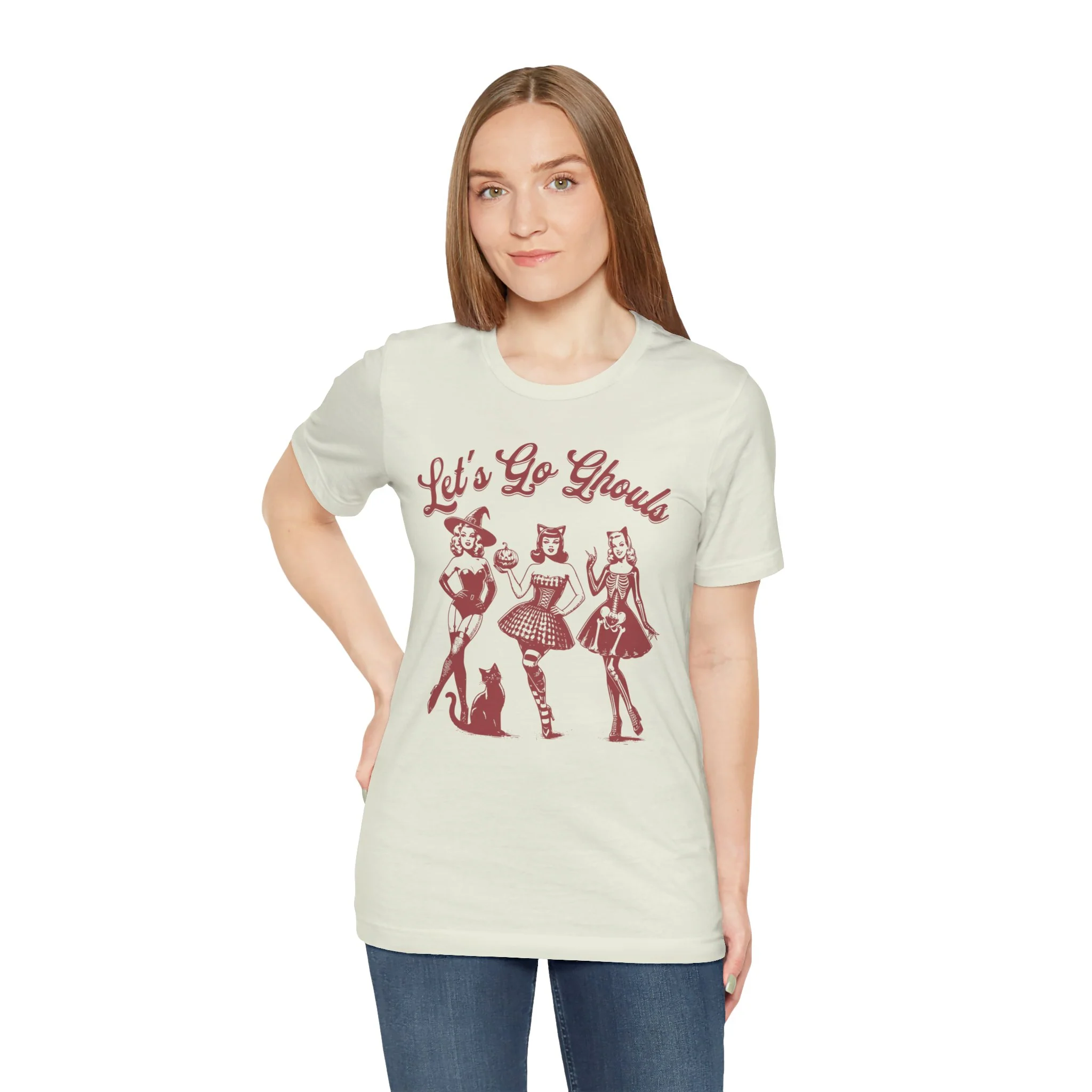 Let's Go Ghouls Bella Canvas Unisex Jersey T-Shirt - Multiple Colors