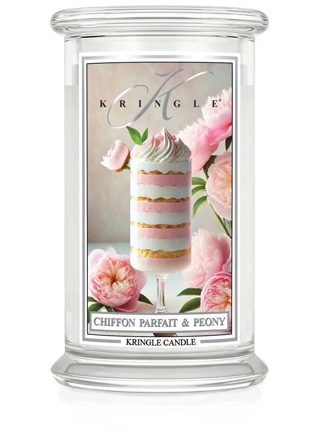 Chiffon Parfait Peony Large Jar NEW! | Soy Candle