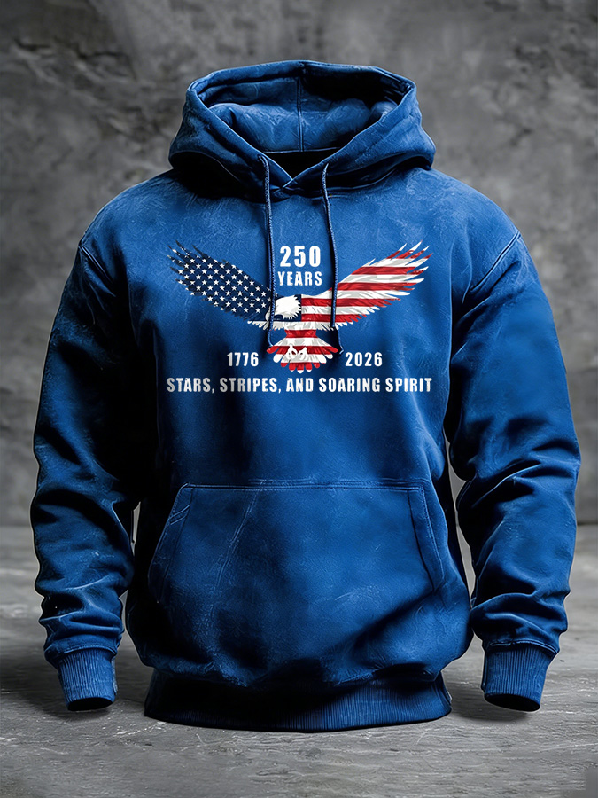 Men'S And Women'S 250Th Anniversary Celebration Hooded Sweatshirt