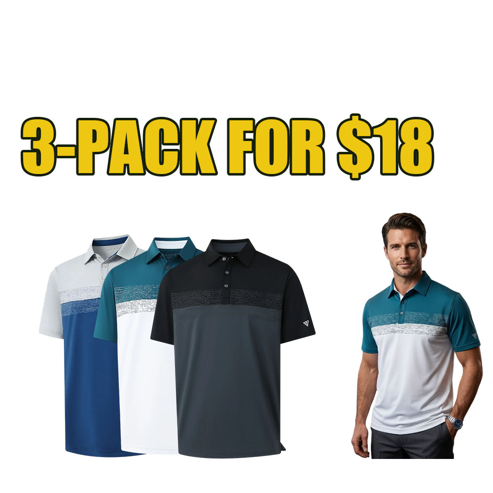 Men’s Performance Color Block Polo
