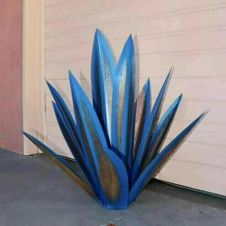 Anti rust Metal Tequila Agave Plant