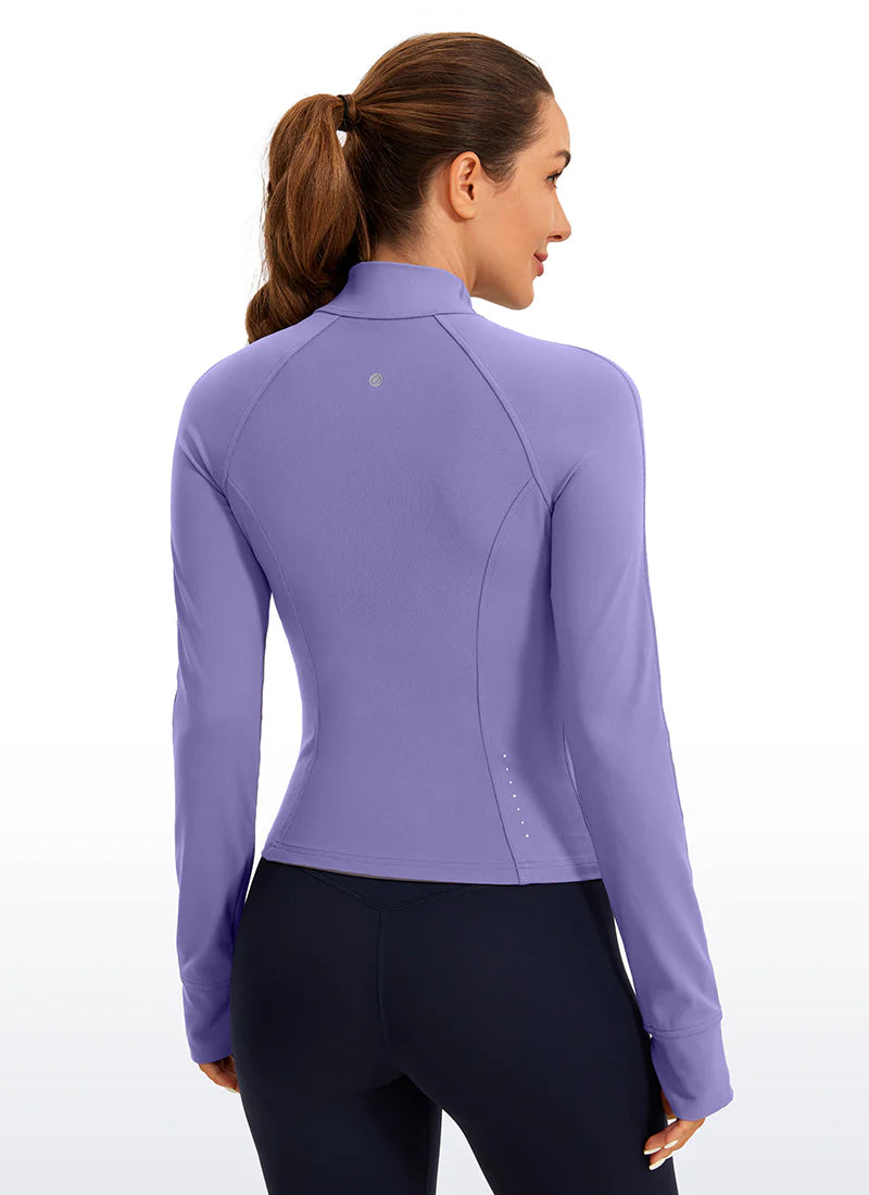 Butterluxe Waist Length Full Zip Jacket