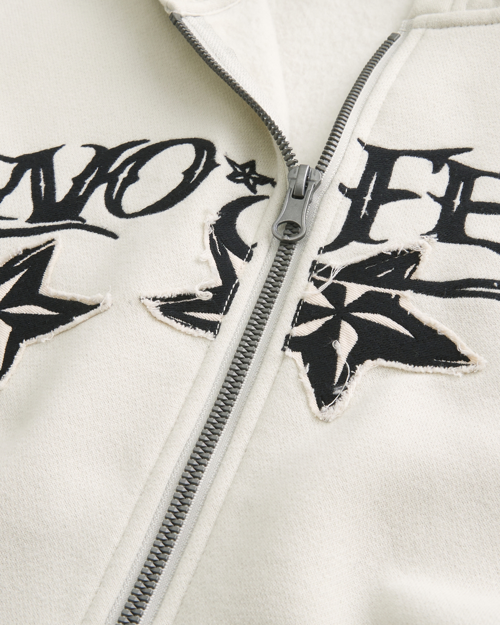 Boxy Zip-Up Hoodie