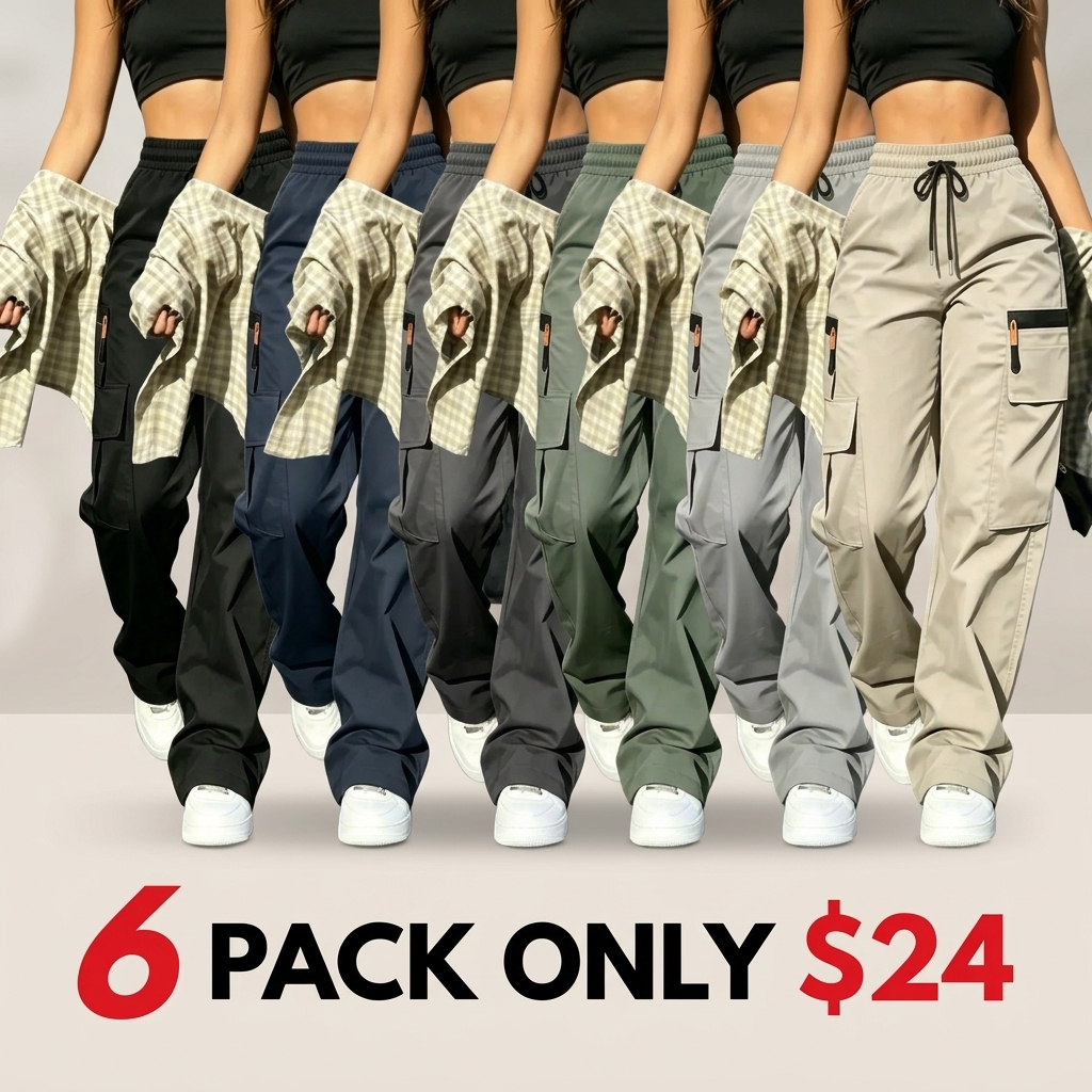 Women’s Summer Breathable Cargo Pants