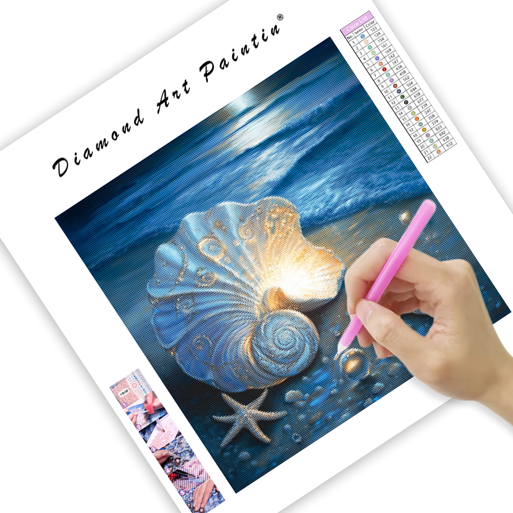 Ocean's Embrace - Diamond Painting