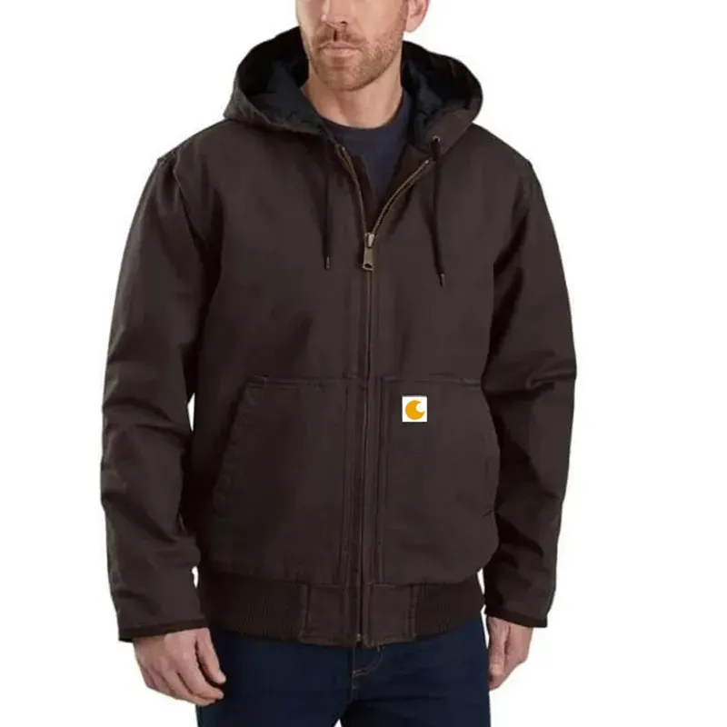 CHT🔥Price Locked Until Black Friday!🔥Hot Sale 🎁Men's Level 3 Warmth Rating Sports Loose Washed Canvas Jacket