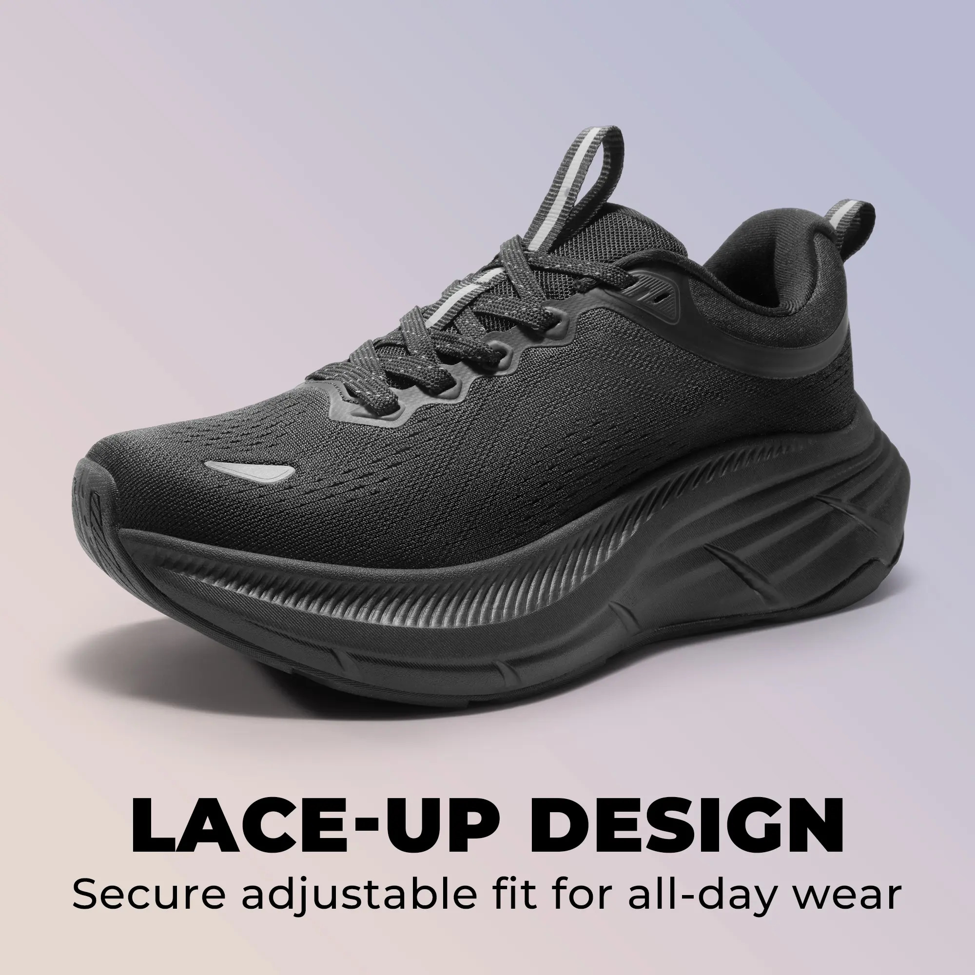 Women's Walking/Running Shoes — Cushioned Comfort, Breathable & Stylish