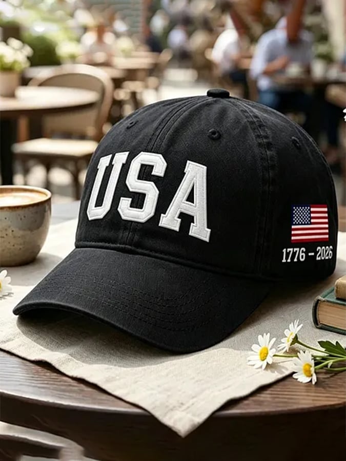 USA Letter Baseball Cap