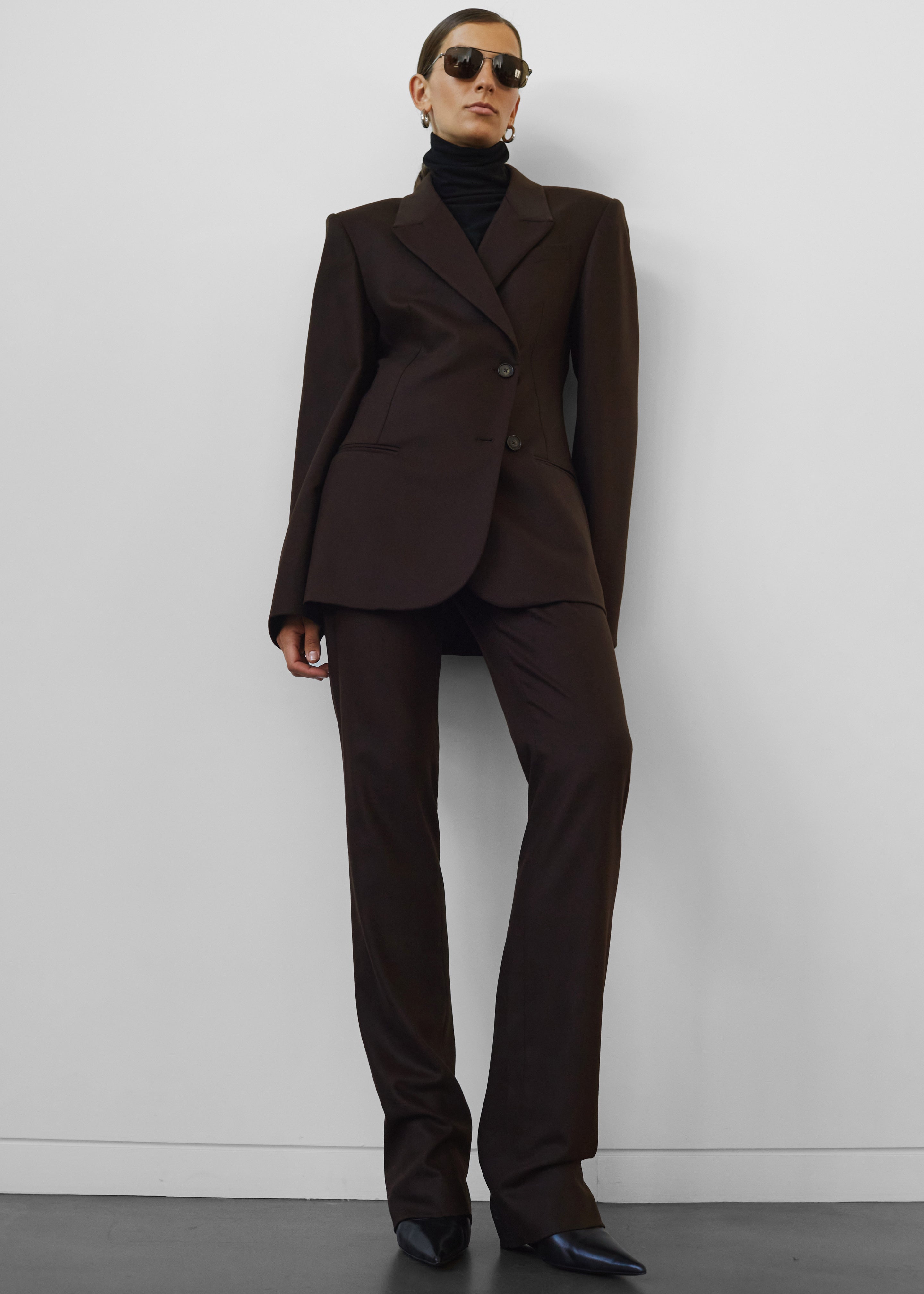 Morrison Crossover Blazer - Brown
