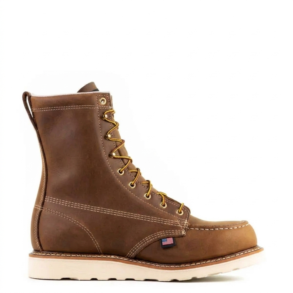 Men's Wedge-Sole Work Boots