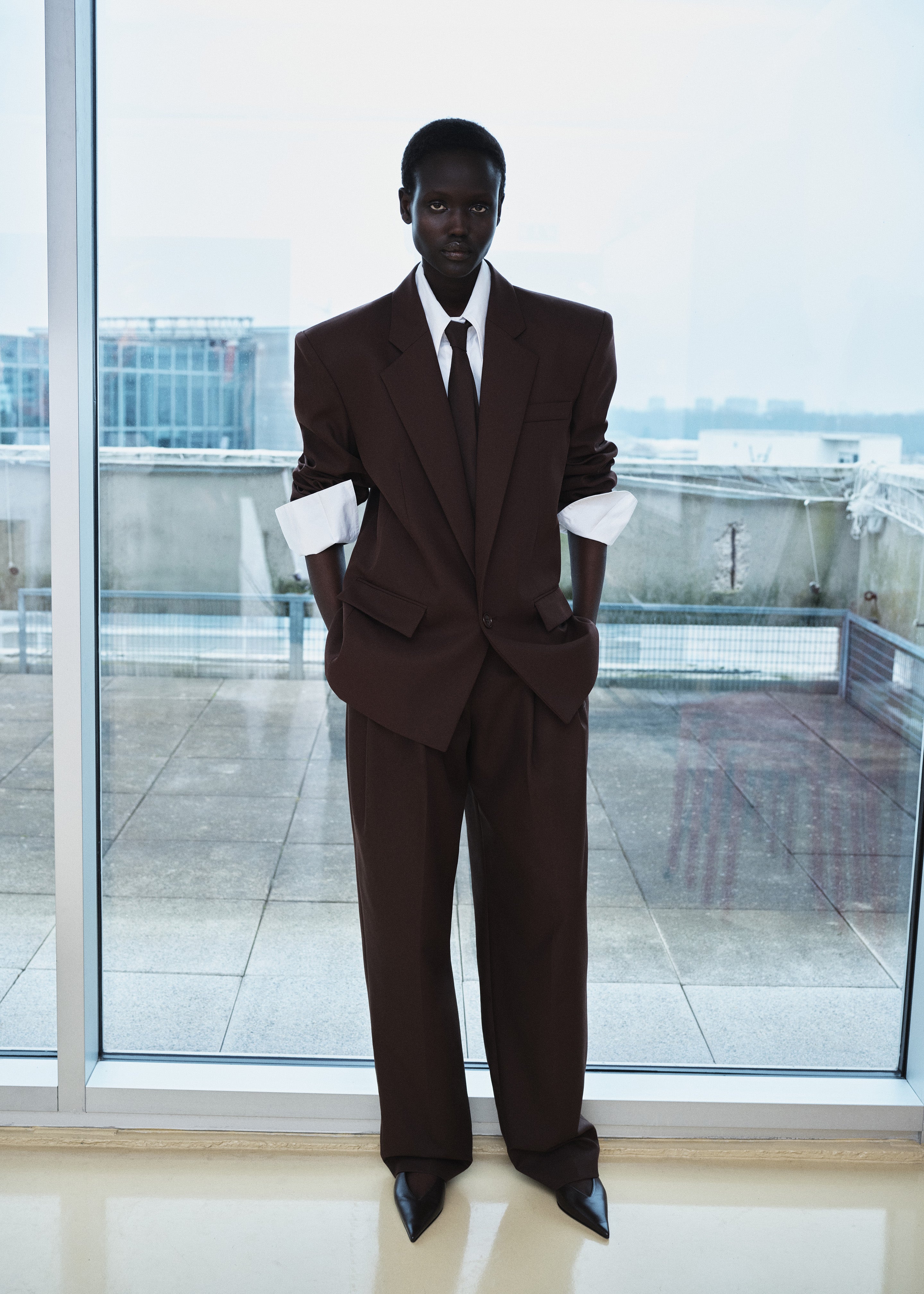 Jun Blazer - Brown