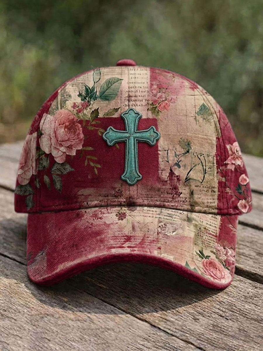 Unisex Faith Art Print Casual Baseball Cap