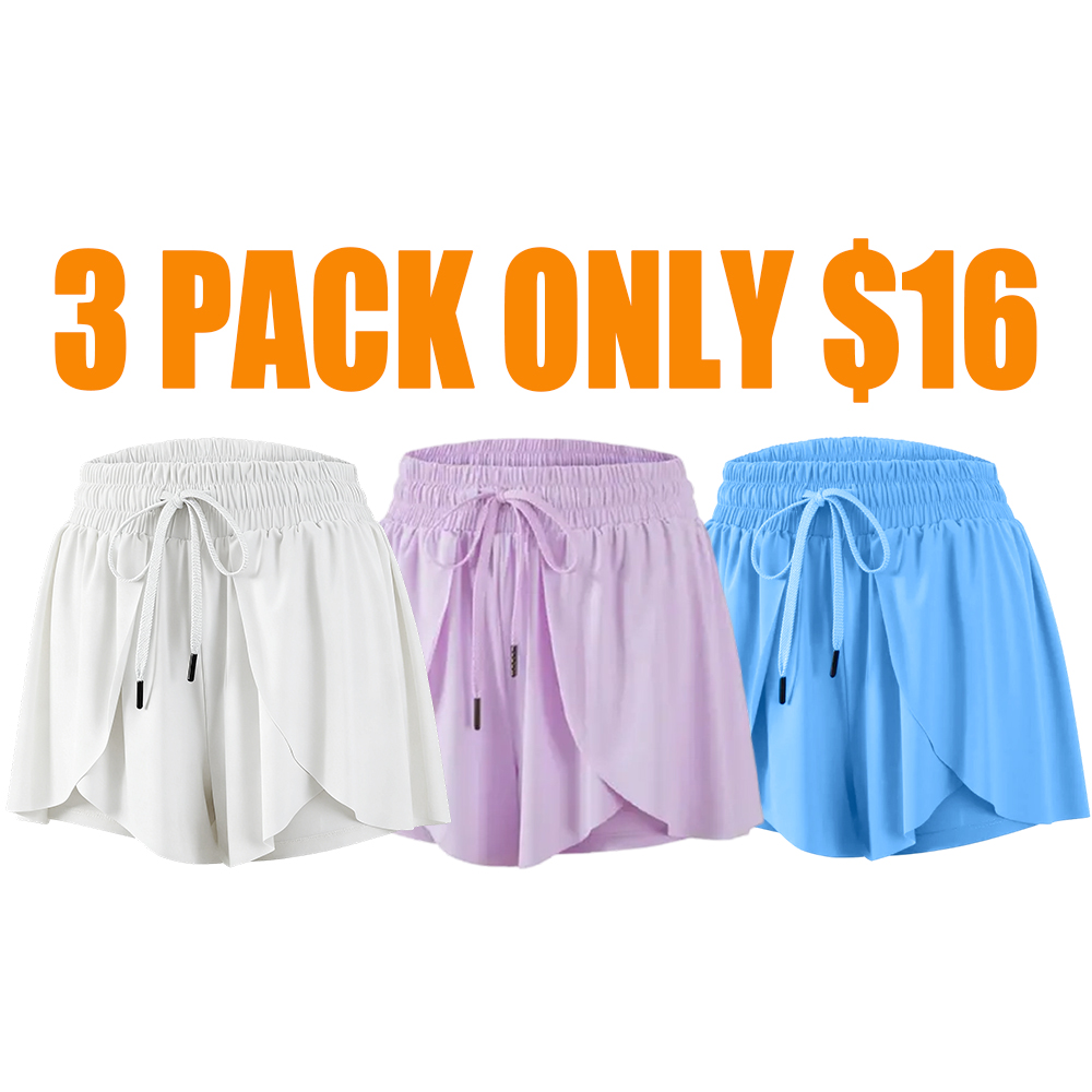 Running Shorts for Women Gym Yoga Athletic Workout Active Wear