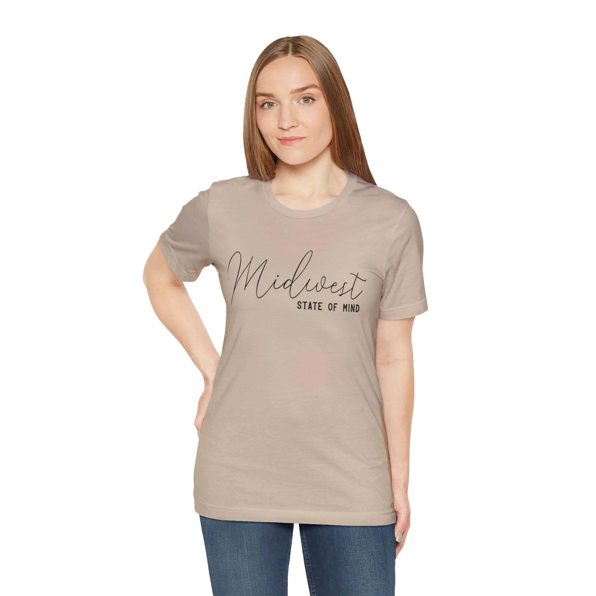 Midwest State of Mind Unisex Jersey Short Sleeve Tee