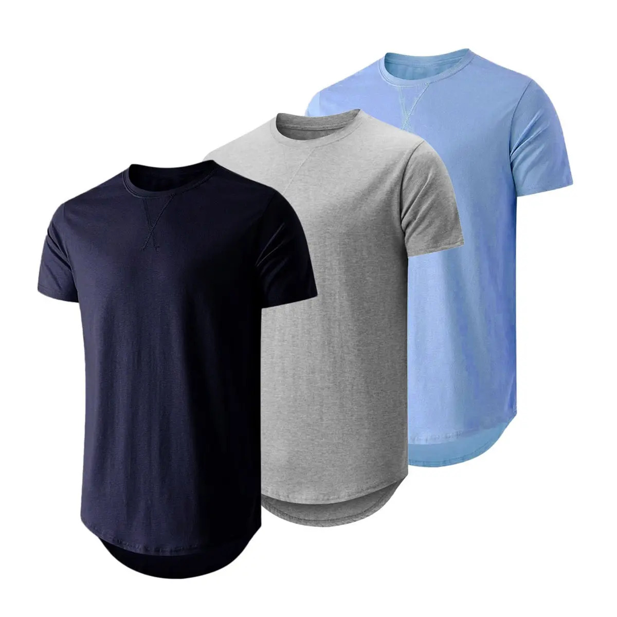 Men's Cotton Hipster Crewneck T-Shirts