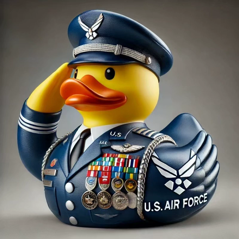 Handcrafted Ducks  Veteran Tribute Car Decor & Collectible Gifts