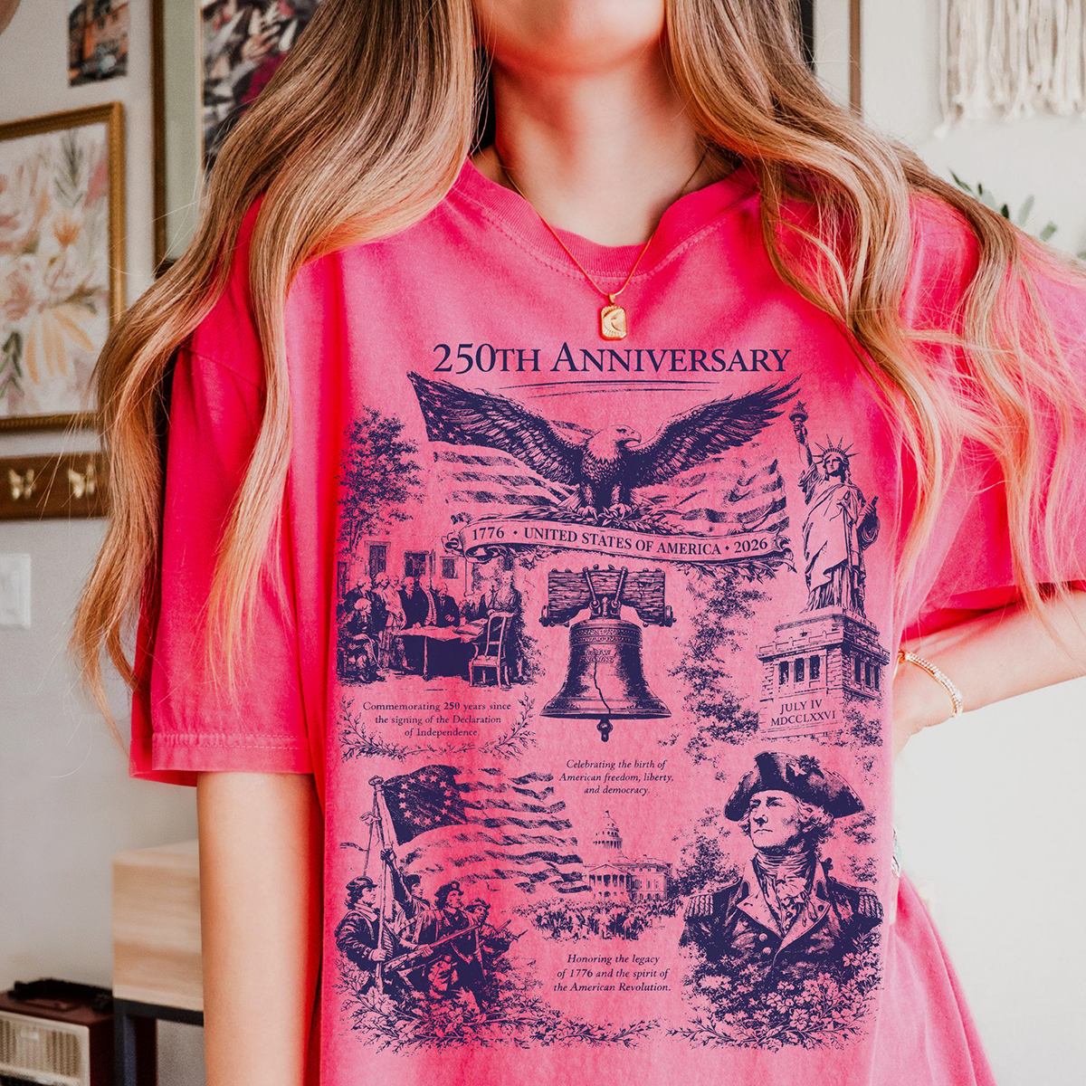 250Th Anniversary Comfort Color T-Shirt In The United States